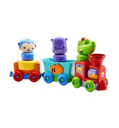 Развивающая игрушка Fisher-Price Обучающий поезд Друзья-животные