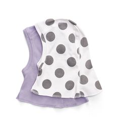 Комплект Happy Baby шапка 2 шт, цвет: белый/фиолетовый