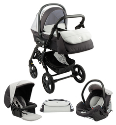 Коляска 3 в 1 Cam Dinamico Up Smart, цвет: серый/светло-серый C.A.M.