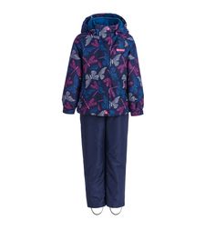 Комплект куртка/брюки Premont Бабочки Вуда, цвет: синий