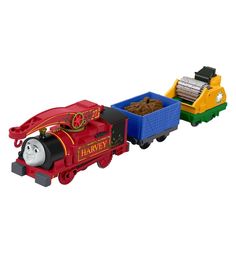 Игровой набор Thomas&Friends Новые герои-паровозики Полезный харви 30 см