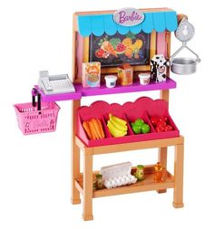 Игровой набор Barbie Кем быть? Киоск с продуктами