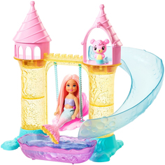 Игровой набор Barbie Замок русалочки Челси