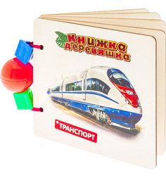 Книжка-деревяшка Анданте Транспорт 0+