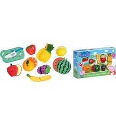 Игровой набор Peppa Pig Овощи и фрукты 10 предметов
