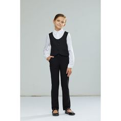 Брюки Смена, цвет: черный