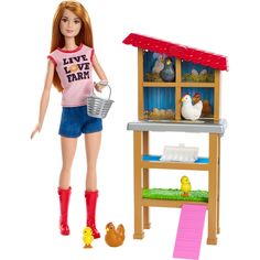 Игровой набор Barbie Профессии Птицевод