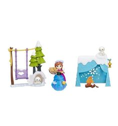 Игровой набор Disney Frozen Маленькое королевство Кемпинг 7.5 см