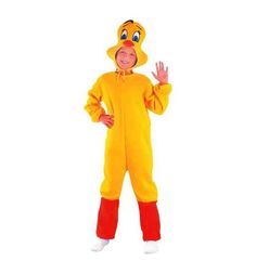 Карнавальный костюм Winter Wings Цыпленок комбинезон/маска, цвет: желтый/красный