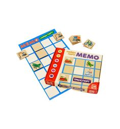 Настольная игра Анданте Найди пару! Транспорт