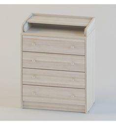 Комод Атон Кристалл 1 раскладной, цвет: ясень шимо светлый Aton