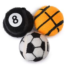 Игрушка для собак KONG Air Sport Теннисный мяч очень маленький без пищалки, 4 см