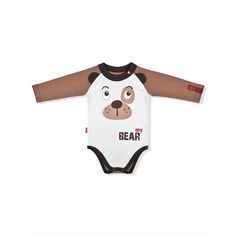 Боди Leo Bear, цвет: коричневый