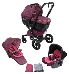 Коляска 3 в 1 Concord Neo travel set, цвет: rose pink 2016