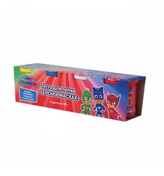 Тесто для лепки PJ Masks Герои в масках 4 цвета по 50 г