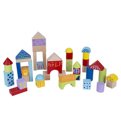 Деревянный конструктор Edufun , 100 дет.