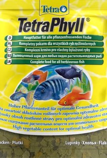 TetraPhyll корм в хлопьях для всех видов рыб 12 г (sachet)