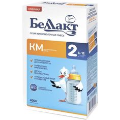 Молочная смесь Беллакт КМ-2 кисломолочная с 6 месяцев, 400 г