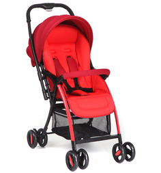 Прогулочная коляска Corol S-6, цвет: красный
