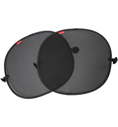 Комплект из 2-х шторок от солнца Diono Sun Stoppers, цвет: черный
