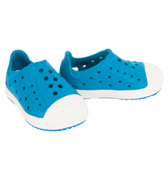 Туфли пляжные Crocs Bump It Shoe K Ultramarine/Oyster, цвет: синий