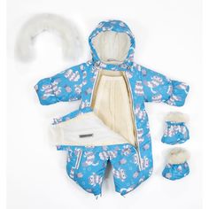 Комбинезон Batik трансформер Крошка, цвет: голубой БАТИК