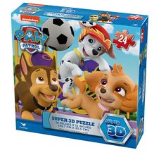 Пазл 3D Paw Patrol Щенячий патруль 24 элемента