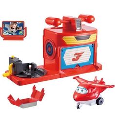 Игровой набор Super Wings Ангар Джетта