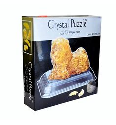 Головоломка 3D Crystal Puzzle Лев цвет: желтый