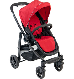 Прогулочная коляска Graco Evo, цвет: красный