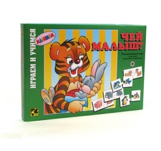 Настольная игра Step Puzzle Развивающая Чей малыш?