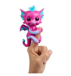 Интерактивная игрушка Fingerlings Дракончик Сенди 12 см