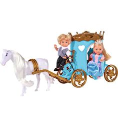 Игровой набор Simba Кукла Еви и Тимми в карете