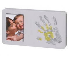 Рамка с отпечатками Baby Art Ты и я серый
