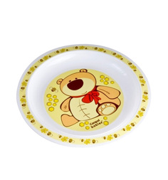 Тарелка Canpol, цвет: желтый