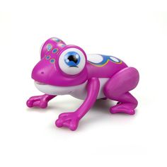Интерактивная игрушка Silverlit Лягушка Глупи, цвет: розовый