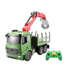 Машина на радиоуправлении Double E Кран-лесовоз Mercedes-Benz Arocs