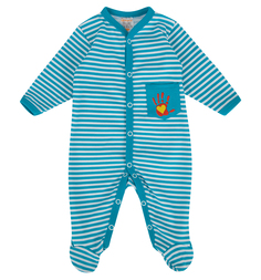 Комбинезон Котмаркот Ладошки, цвет: белый/голубой