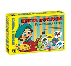 Настольная игра Step Puzzle развив. Цвета и формы