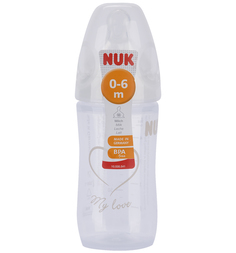 Бутылочка Nuk First Choice Classic, с рождения, 150 мл