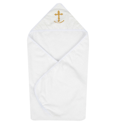 Крестильное полотенце Моей крохе, цвет: белый