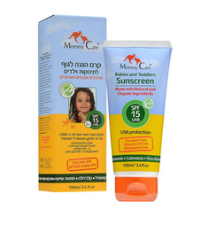 Крем для тела Mommy Care Органический SPF15 Солнцезащитный