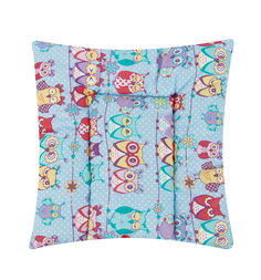 Моей крохе Подушка 40 х 40 см, цвет: голубой