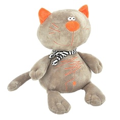 Мягкая игрушка Orange Кот Баюн серый 20 см