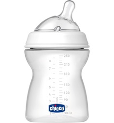 Бутылочка Chicco Step Up полипропилен с 2 мес, 250 мл, цвет: прозрачный