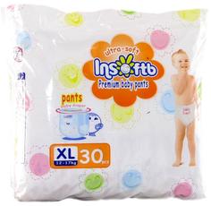 Подгузники-трусики Insoftb Premium Ultra-soft, 12-17 кг, 30 шт
