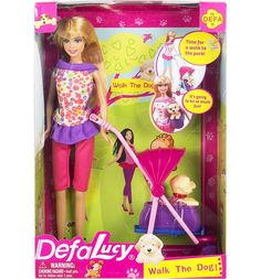 Игровой набор Defa Кукла с аксессуарами 26 см