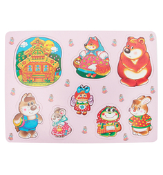 Развивающая игра Дрофа Магнит. Расскажи сказку. Репка. Теремок