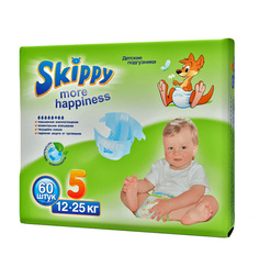 Подгузники Skippy (12-25 кг) 60 шт.