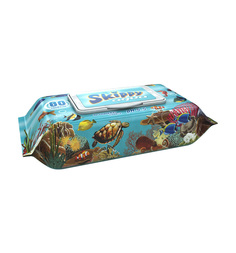 Влажные салфетки Skippy Aqua, 80 шт